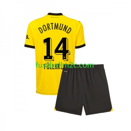 Fußballtrikots Borussia Dortmund Niclas Fullkrug 14 Kinder Heim Trikotsatz 2023-2024